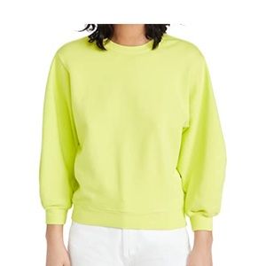 Agolde Neon Green Sweatshirt